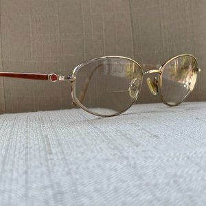Coach Women Eyeglasses Frame KARLA 202 SAND 53[]18 135 Gold Tone Glasses